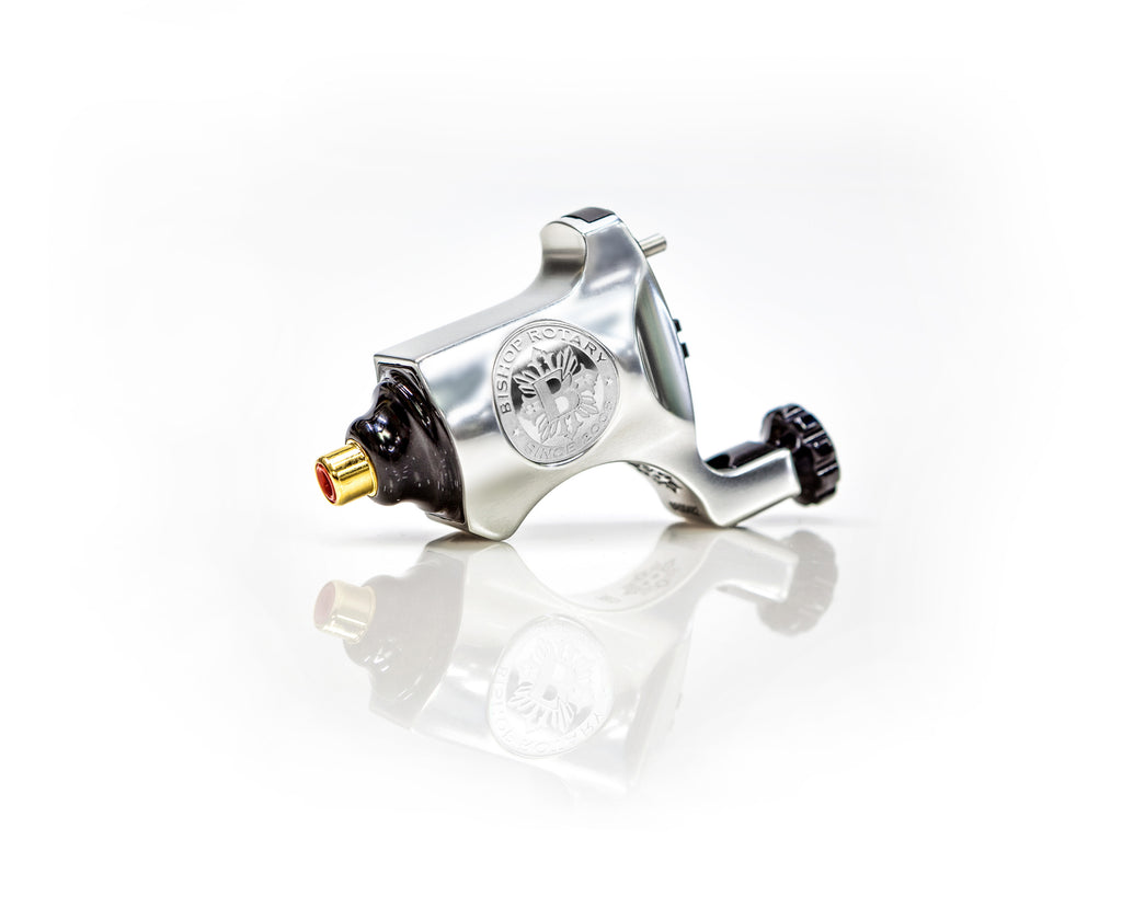 Platinum Silver Rotary Tattoo Machine Tattoo Supply