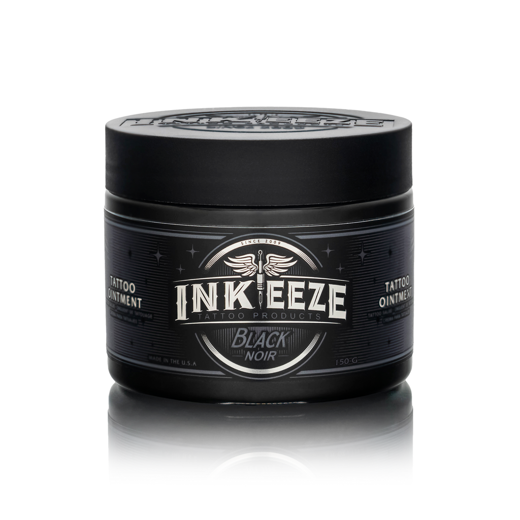 INKEEZE Black Tattoo Ointment - 6oz Jar – Bishop Tattoo Supply