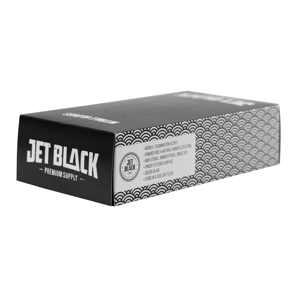 Jet Black Supply - 4.0 Grams Nitrile Exam Gloves Box (Pack of 100)