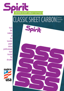 ReproFX SPIRIT Blank Tattoo Transfer Paper 20ct Blue Carbon Sheets