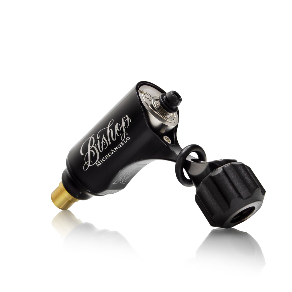 Microangelo Tattoo Machine Polished Black Tattoo Supply