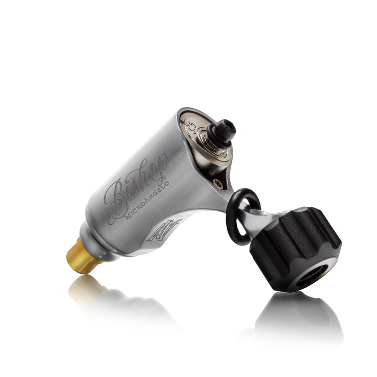 Microangelo Tattoo Machine - Platinum Silver