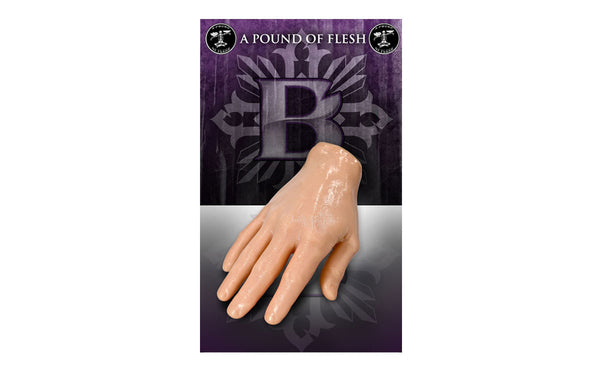 A Pound of Flesh Silicone Synthetic Hand – Darklab Tattoo Supplies