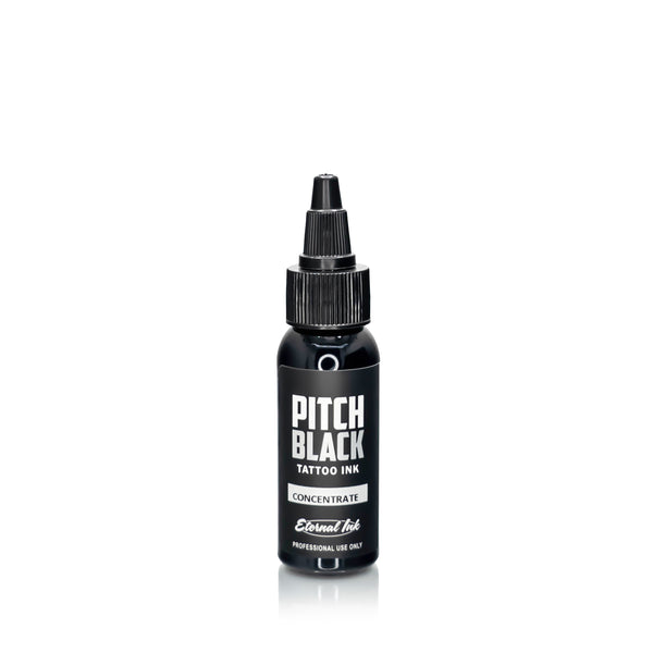 Eternal Ink - Tattoo Ink in Pitch Black - Concentrate, Size 8 oz