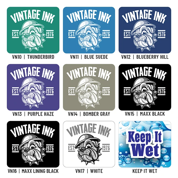 Vintage Ink Set Tattoo Supply