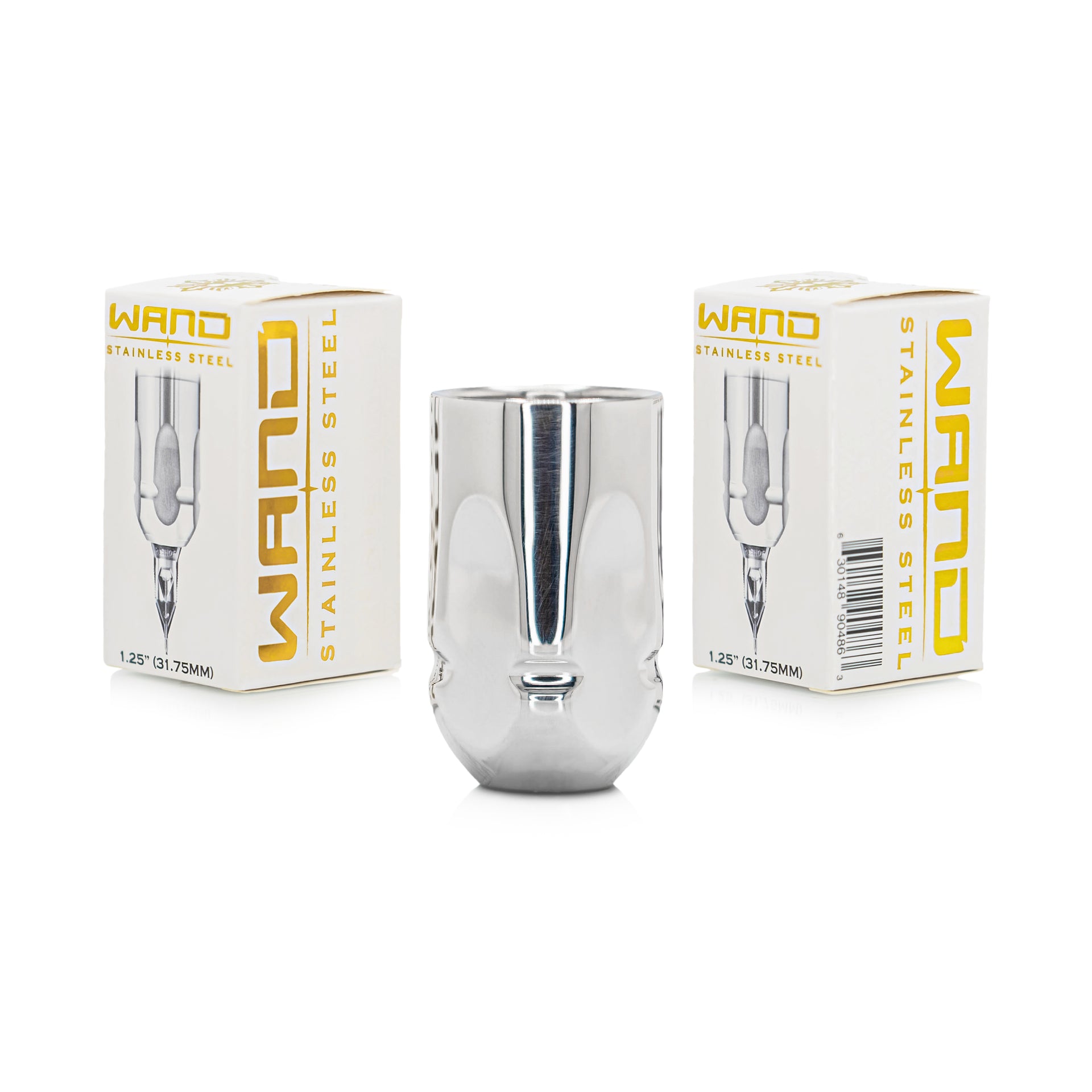 WAND Grip - Stainless Steel