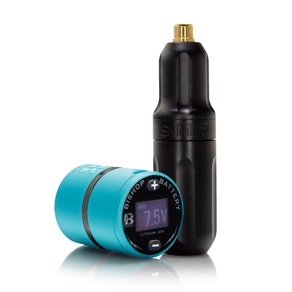 Bishop SMP Pen + B-Charged V2 Battery Bundle - Black / Blue B-Charged