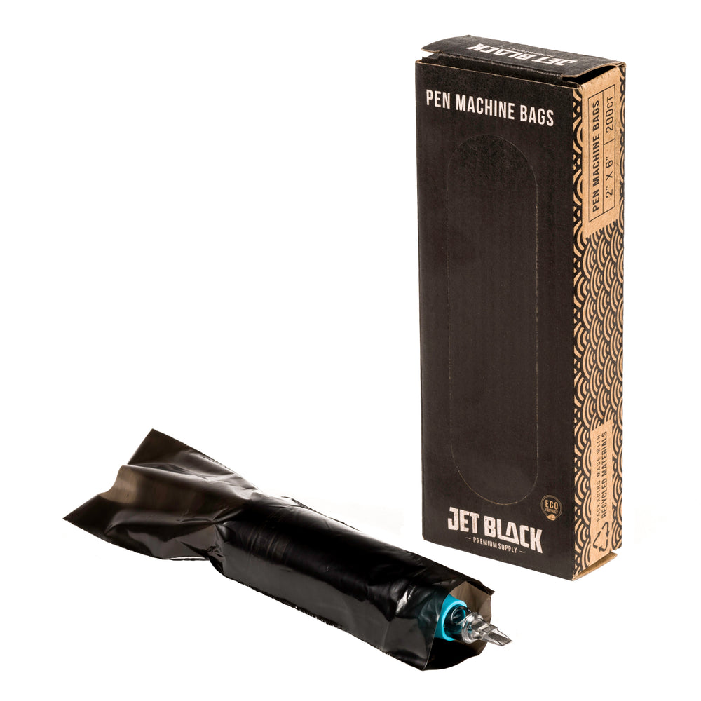 Jet Black Supply - Eco-Friendly Pen Machine Bag - 2x6